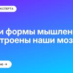 Виды и формы мышления — как устроены наши мозги?